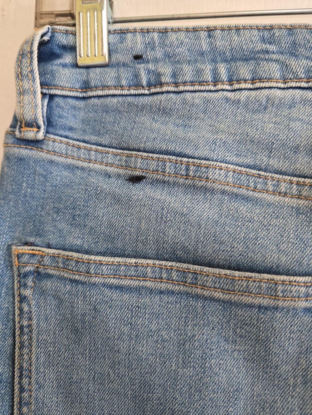 Frank And Oak Kim High-Rise Slim-Leg Jeans 28 Light Wash - Picture 7 of 10